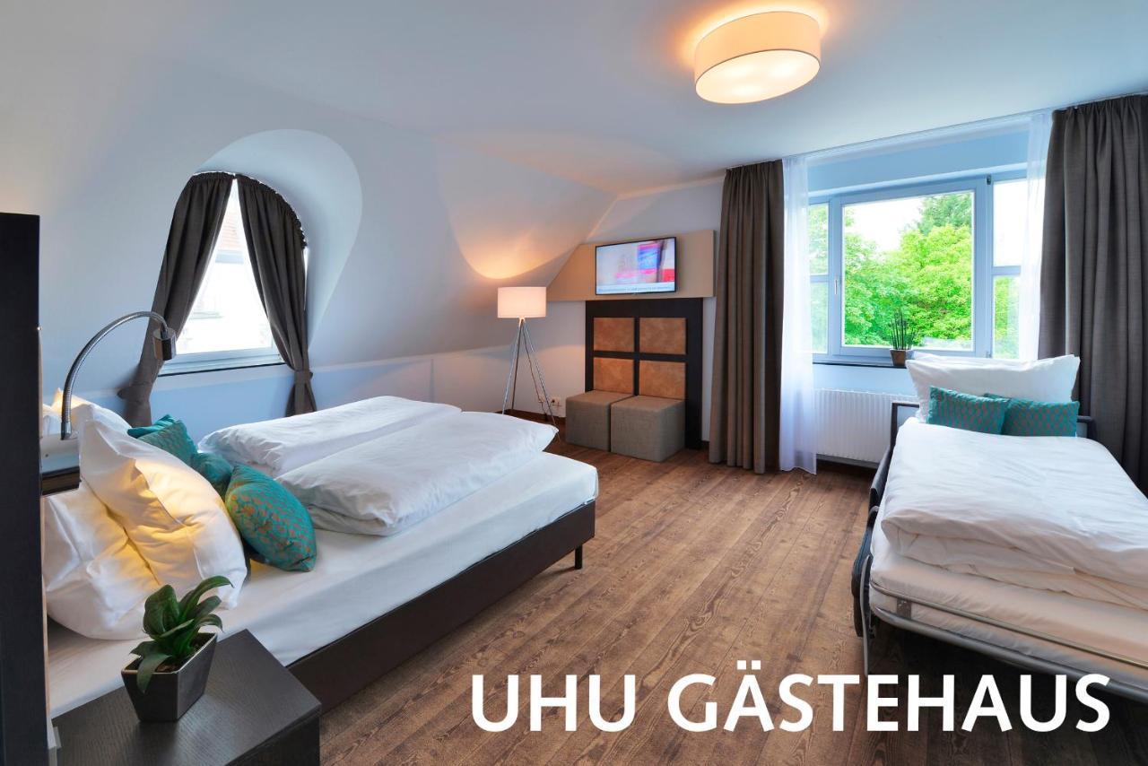 Hotel Uhu Garni Кьолн Екстериор снимка
