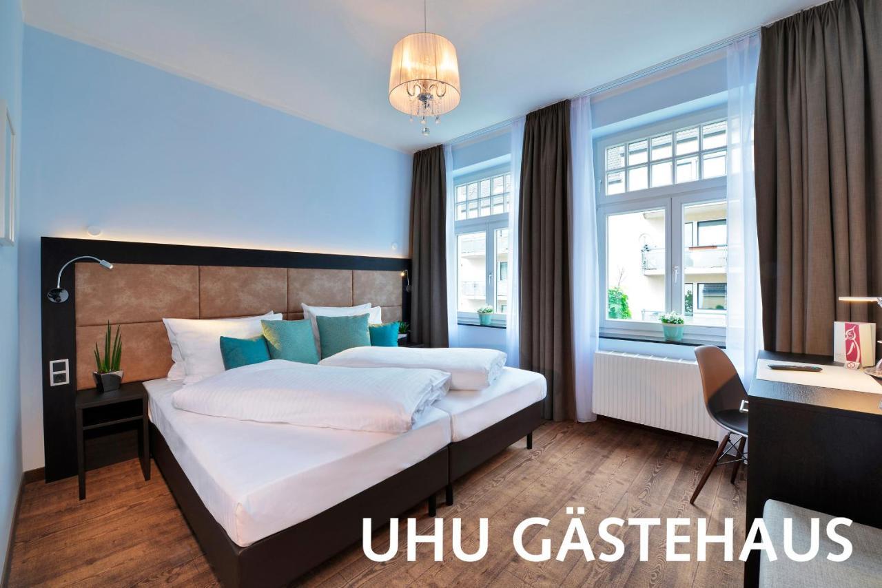 Hotel Uhu Garni Кьолн Екстериор снимка