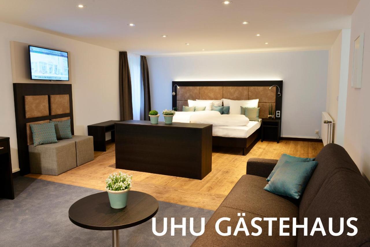 Hotel Uhu Garni Кьолн Екстериор снимка